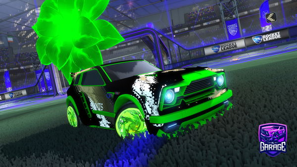 A Rocket League car design from Berneray