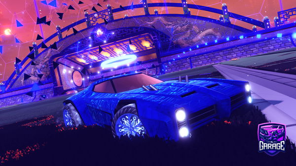 A Rocket League car design from FloodedYT
