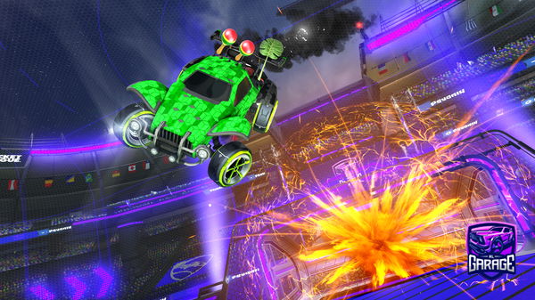 A Rocket League car design from BO8ERT