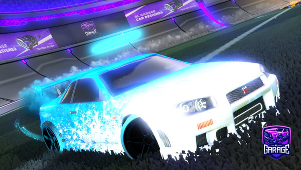 A Rocket League car design from damipatata