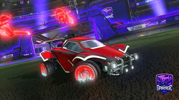 A Rocket League car design from evangelism
