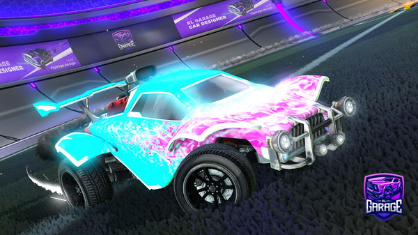 A Rocket League car design from Traxmax_Xmax