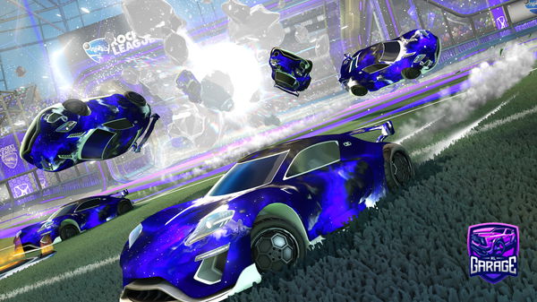 A Rocket League car design from FootlessEmu