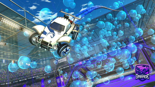 A Rocket League car design from DmEyes