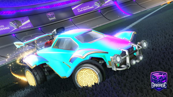 A Rocket League car design from Annoying_K