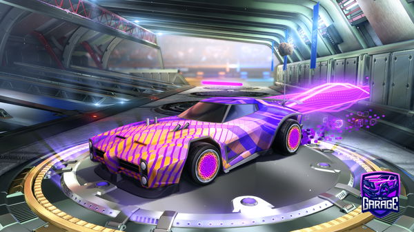 A Rocket League car design from Electroxical