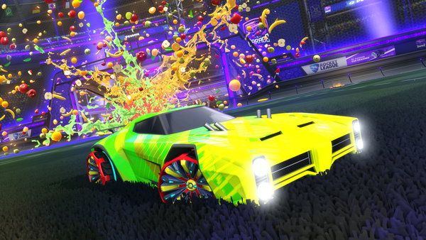 A Rocket League car design from ForeignSpork