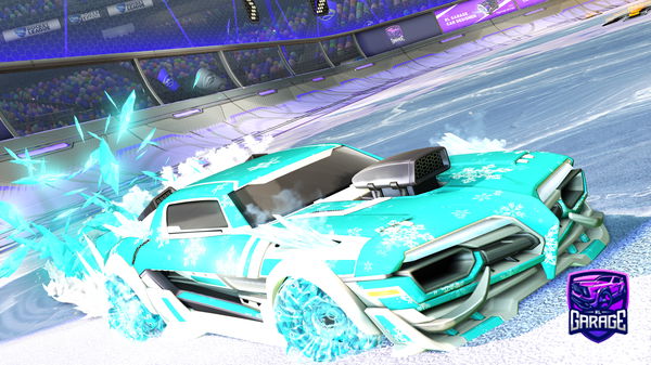 A Rocket League car design from PatriotaTuga