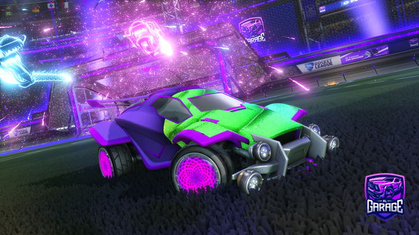 A Rocket League car design from DizzyDrizziee