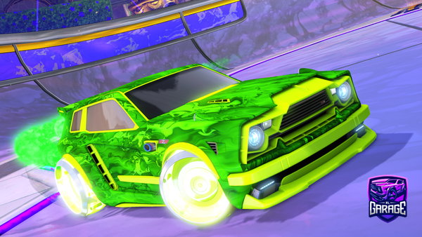 A Rocket League car design from Jbone386