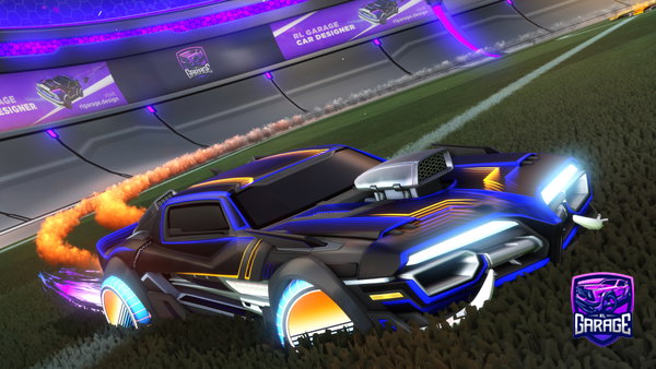 A Rocket League car design from ObesitoTrap