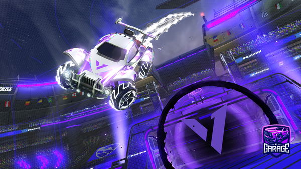 A Rocket League car design from PentaCrow