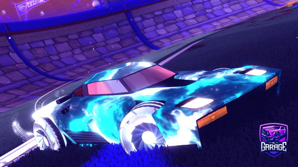 A Rocket League car design from intoblivion
