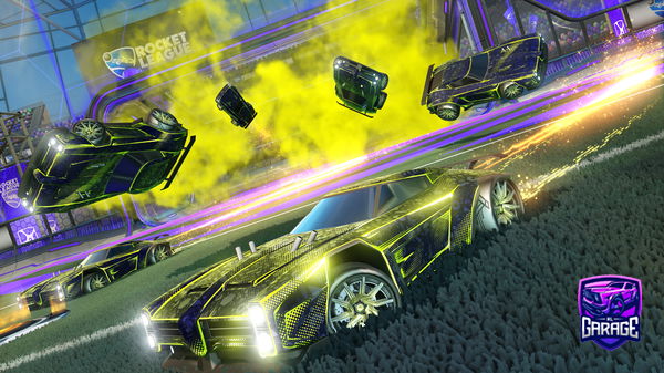 A Rocket League car design from BlockIced