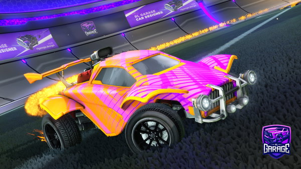 A Rocket League car design from Tub617