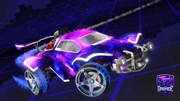 A Rocket League car design from Canosity