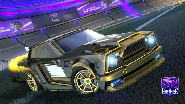 A Rocket League car design from JaredCL23