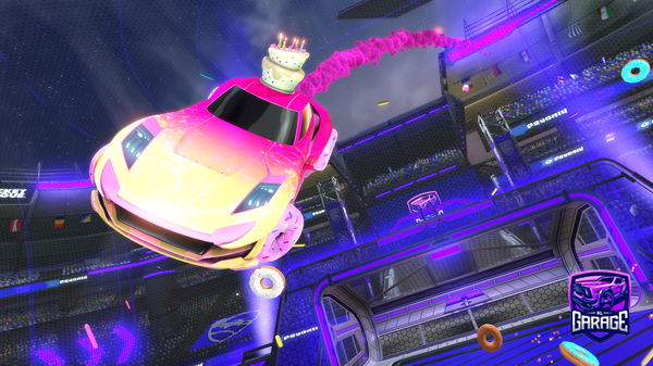 A Rocket League car design from wawoowewa69