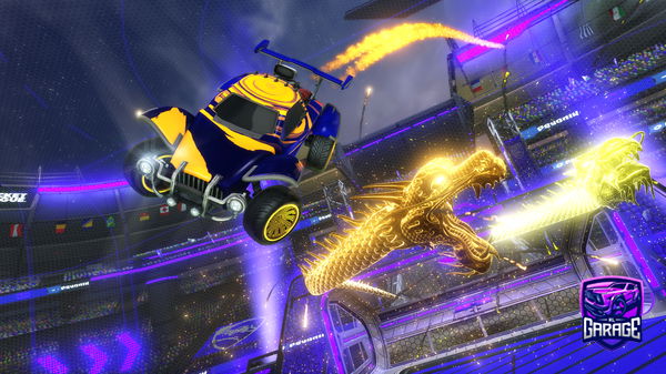 A Rocket League car design from Donth31