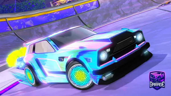 A Rocket League car design from BILALXB