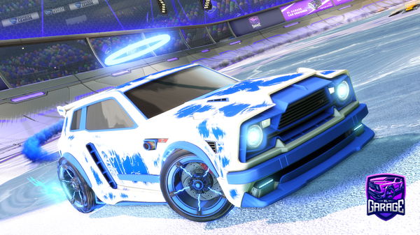 A Rocket League car design from Azuo