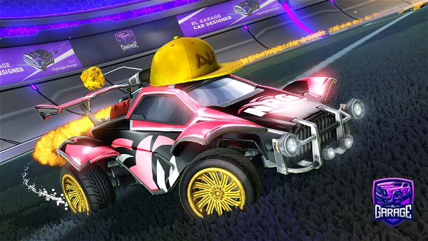A Rocket League car design from MayoRLCTS