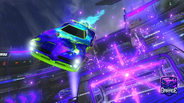A Rocket League car design from DEAD_MXXN