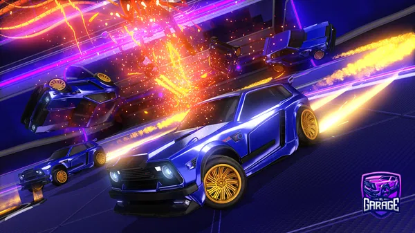 A Rocket League car design from jezzyjaxon