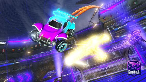 A Rocket League car design from Bigbobby007