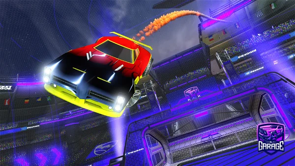 A Rocket League car design from Rlghxst