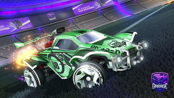A Rocket League car design from FaZe_MD66