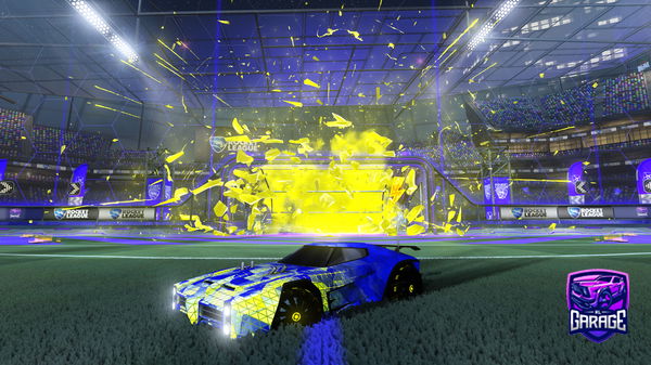 A Rocket League car design from hockham2011