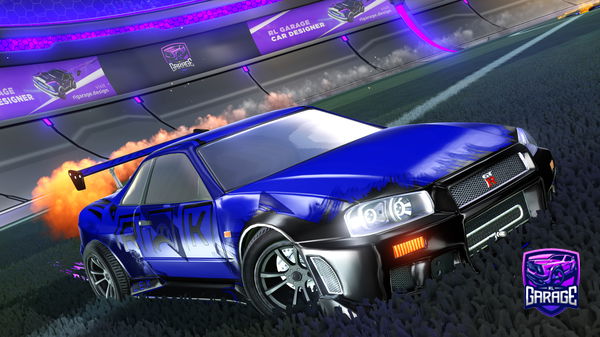 A Rocket League car design from ItsJonahiGuess
