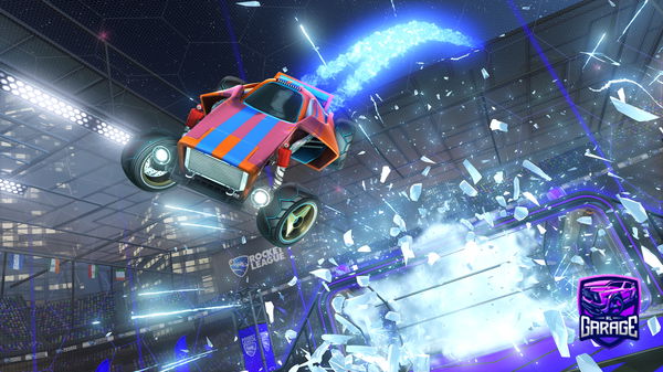 A Rocket League car design from KeyCrayfish9007