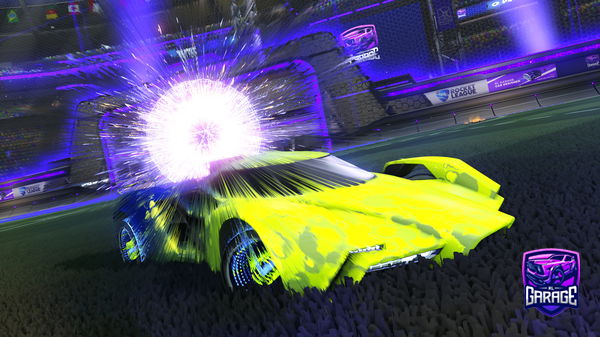 A Rocket League car design from KyleGamer24