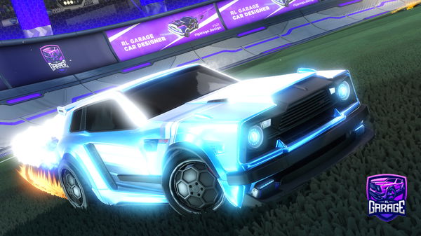 A Rocket League car design from Likezer