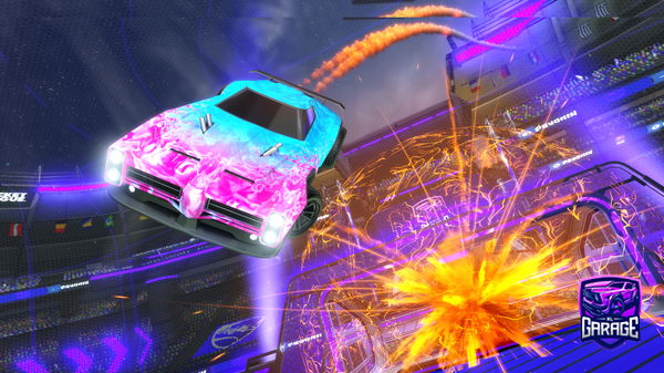 A Rocket League car design from Pointlessname