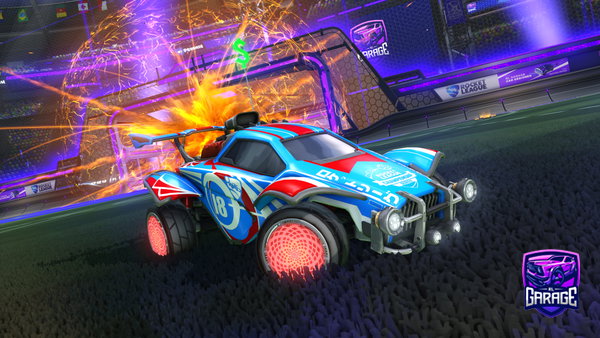 A Rocket League car design from Tarntula