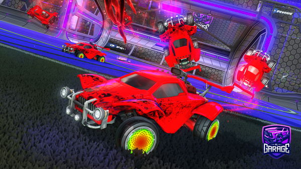 A Rocket League car design from rl_galaxy