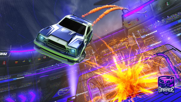 A Rocket League car design from Babayega37