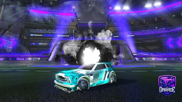 A Rocket League car design from Chickenroll206