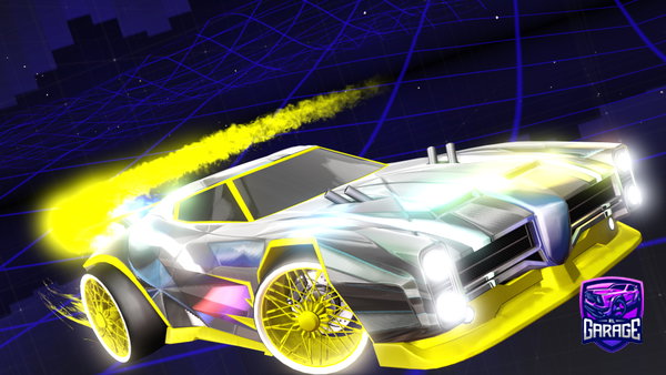 A Rocket League car design from Nonamereal_onpc