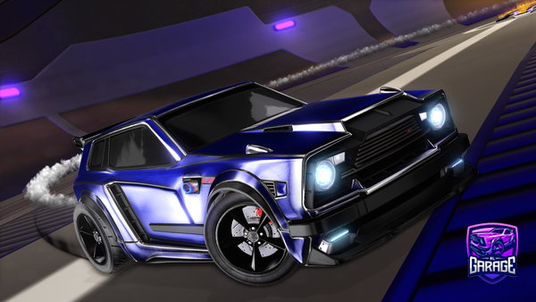 A Rocket League car design from TitanFranz07