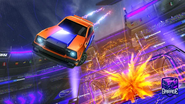 A Rocket League car design from MieltonYT