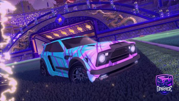 A Rocket League car design from nnadire
