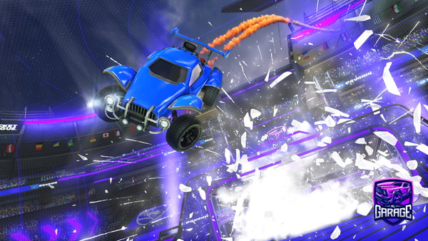 A Rocket League car design from omex107