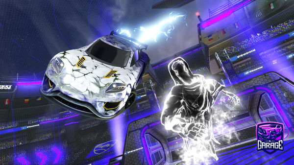 A Rocket League car design from Bronhhui