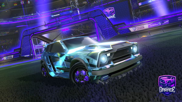 A Rocket League car design from TheFoxcraft