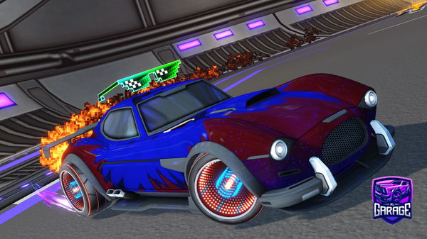 A Rocket League car design from YFARMA3RT