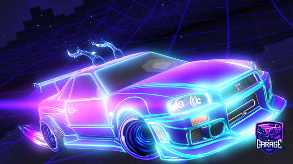 A Rocket League car design from MegaLadon77907